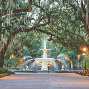 Beautiful Forsyth Park - Savannah Georgia - Shokcey Tours